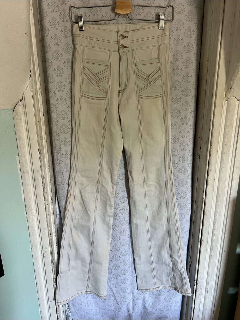 Veronica Beard Farrah 11” Wide-Leg High-Rise Jeans